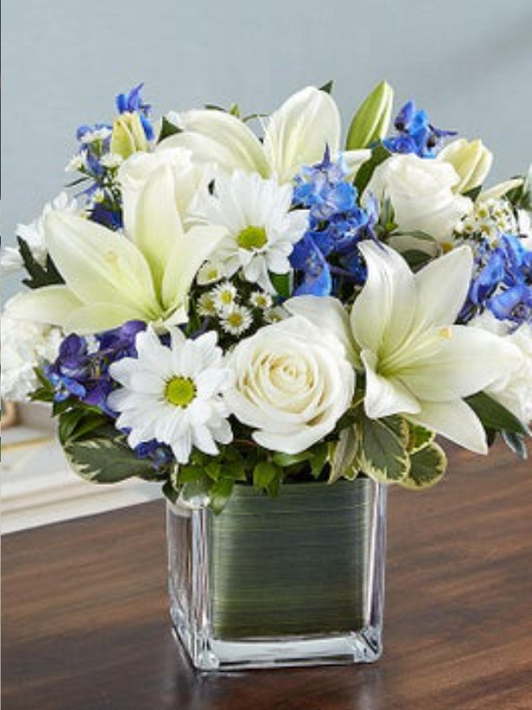 Azure Delight — Flowers Station, Winnipeg florist