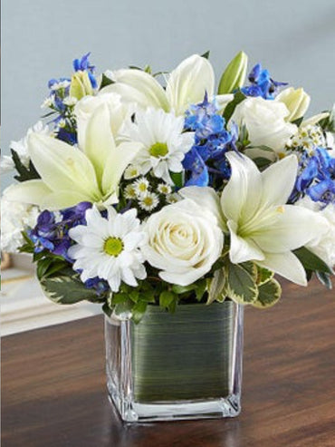 Azure Delight — Flowers Station, Winnipeg florist
