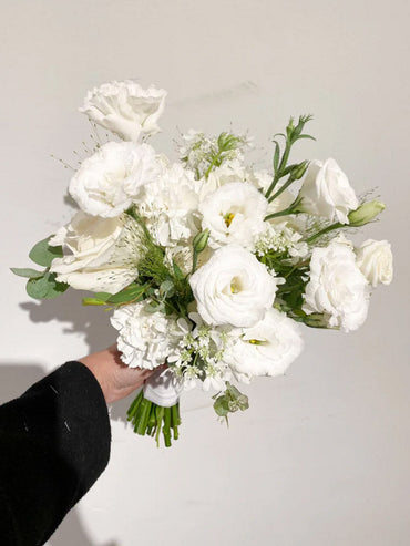 Tender Love Bridal Bouquet — Flowers Station, Winnipeg florist
