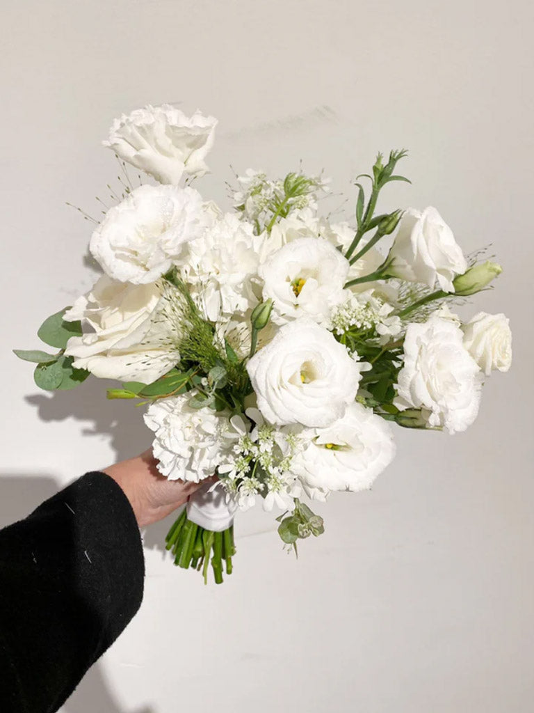 Tender Love Bridal Bouquet — Flowers Station, Winnipeg florist