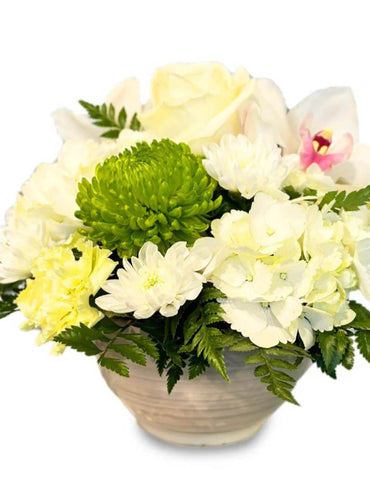 Timeless Forever Sympathy Arrangement — Flowers Station, Winnipeg florist