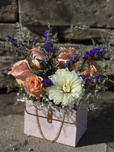Chic Bloom Bag seasonal flowers in decorative bag