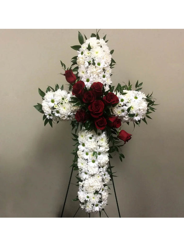 Forever Loved Memorial Cross