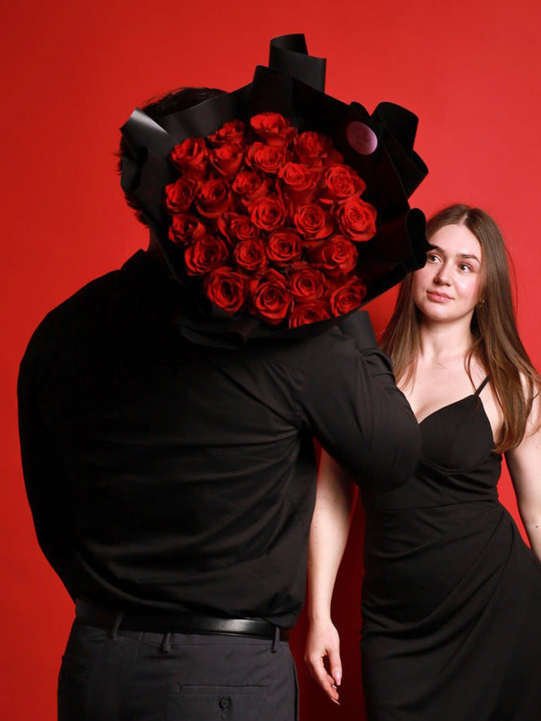 From a Gentleman Bouquet – 25 Roses