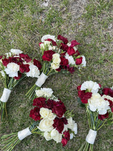 Burgundy Romance Bridal Bouquet